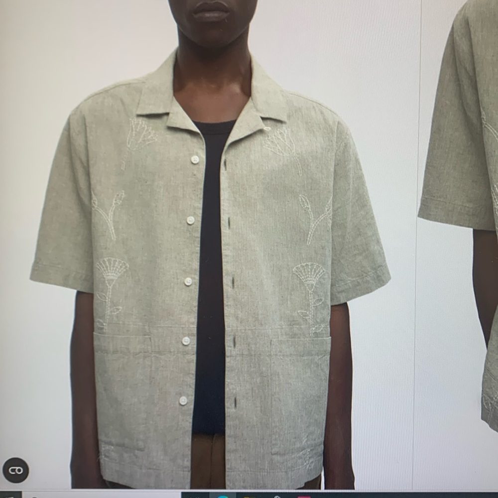 Men’s KOTN Linen Camp Shirt